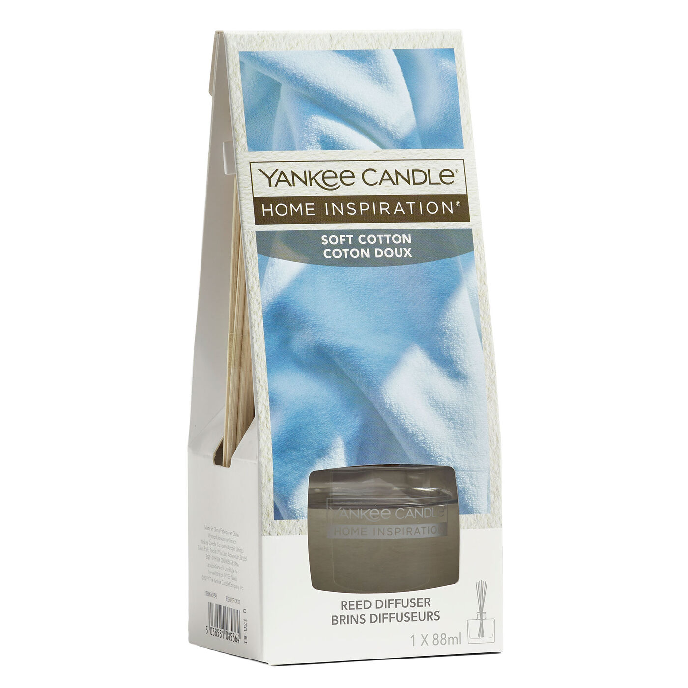 Buy Yankee Candle Home Inspiration Soft Cotton Reed Diffuser for GBP 12