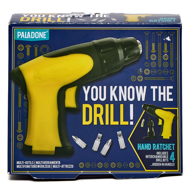 You Know The Drill Hand Ratchet & Drill Bits