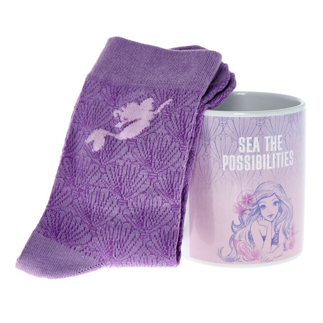 The Little Mermaid Mug & Socks Set