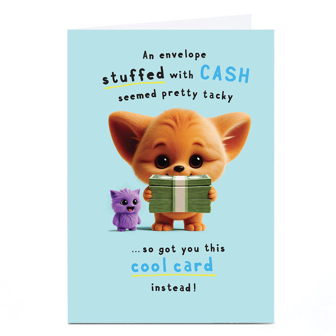 Wimzee Birthday Card - Got This Cool Card Instead