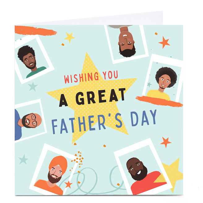 Personalised Father's Day Card - Wishing You A Great Day