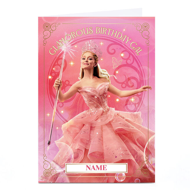 Personalised Birthday Card - Glinda with Name