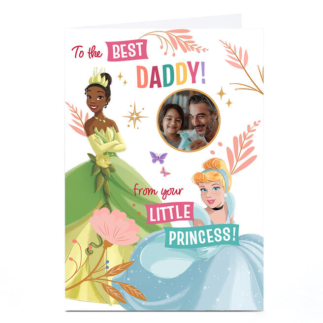 Photo Disney Birthday Card - Best Daddy From Your Little Princess