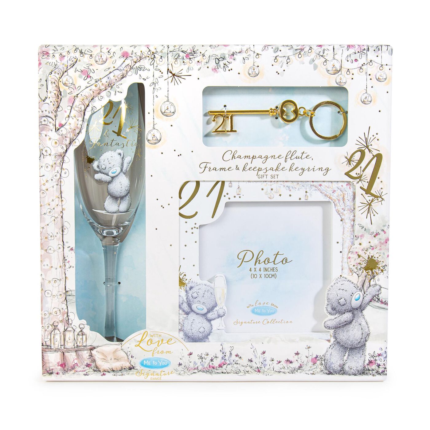 Biglietto 50° Compleanno Me To You Tatty Teddy – Con Dettagli Oro, 12x17 Cm