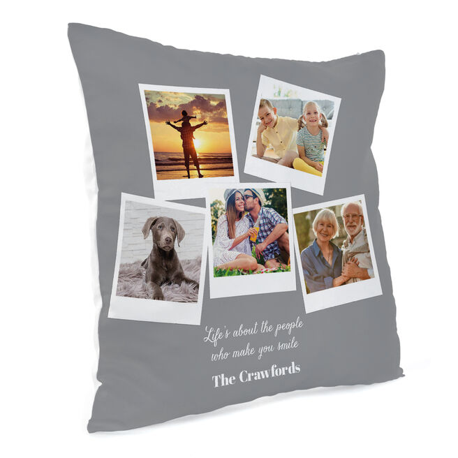 Photo Cushion - The People Who Make You Smile