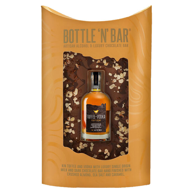 Bottle 'n' Bar Kin Toffee Vodka & Milk and Dark Chocolate