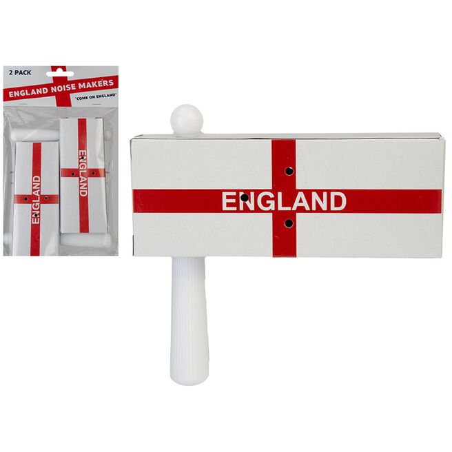 England Noise Makers - Pack of 2