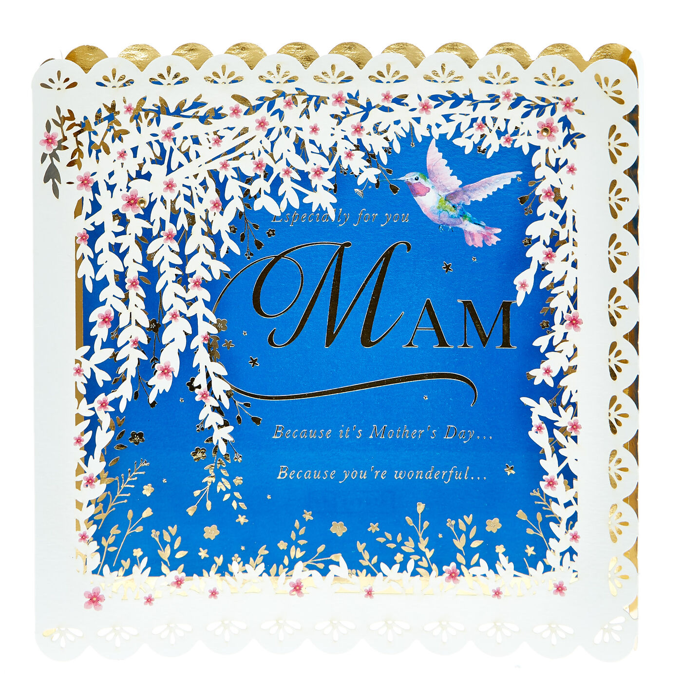 Buy Exquisite Collection 3D Mother's Day Card Mam Hummingbird for GBP