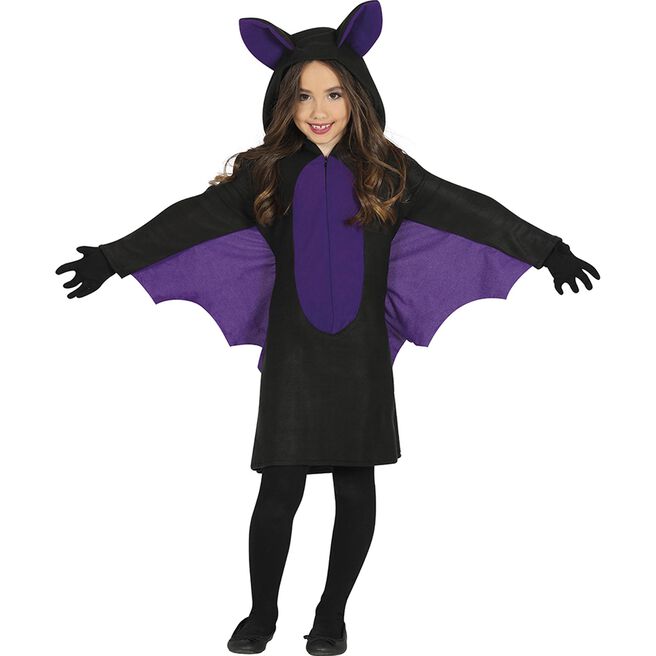 Lady Bat Children's Fancy Dress Costume