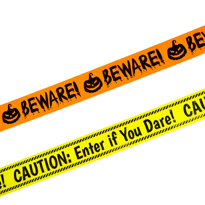 Halloween Caution Tape 
