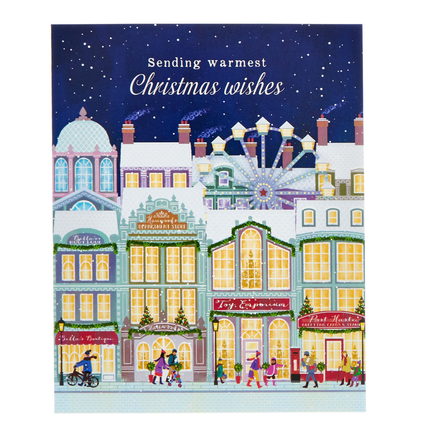 Buy 40 Assorted Value Christmas Cards 8 Designs for GBP 1.99 Card