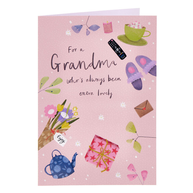Grandma Always Extra Lovely Mother's Day Card