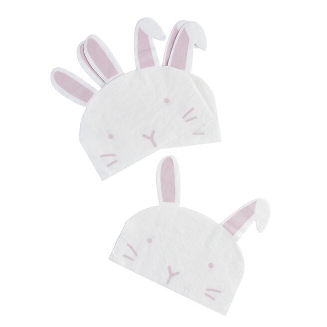 Bunny Paper Napkins - Pack of 16