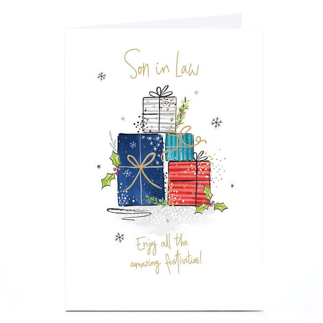 Christmas Card - Son In Law