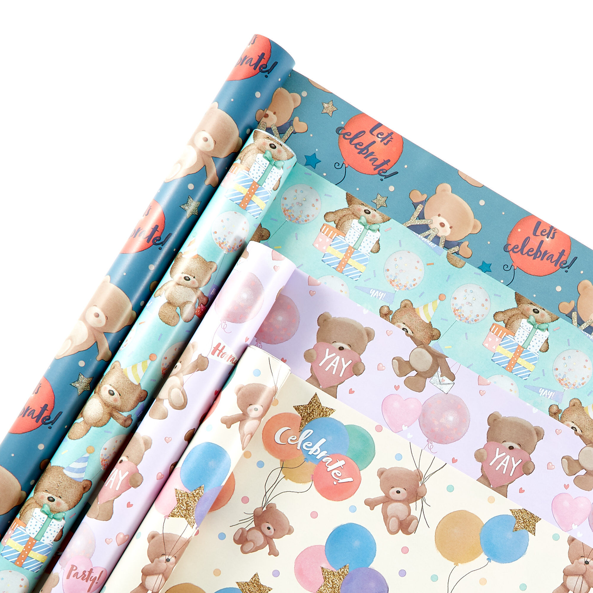 Tatty teddy wrapping sales paper