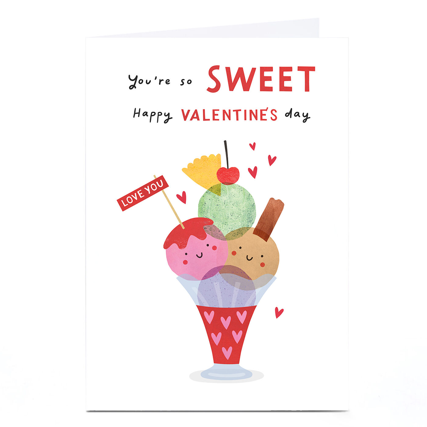 Buy Personalised Lemon & Sugar Valentine's Day Card You're So Sweet