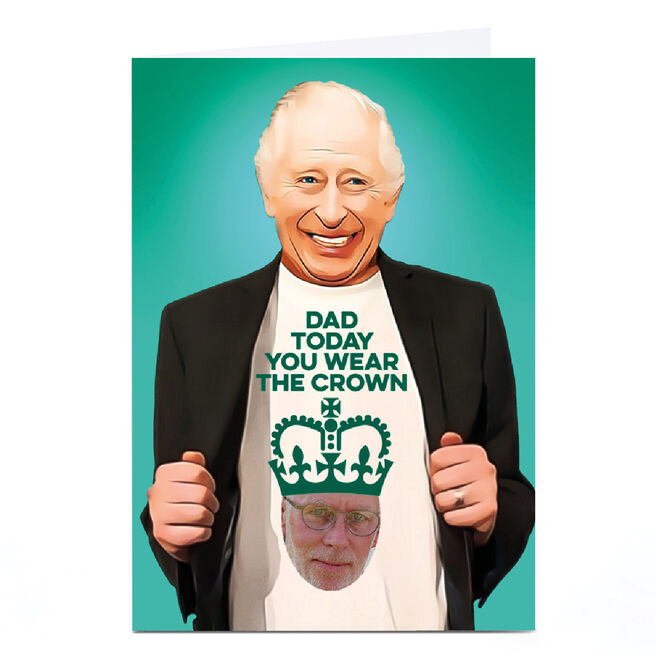 Photo PG Quips Birthday Card - Today You Wear The Crown