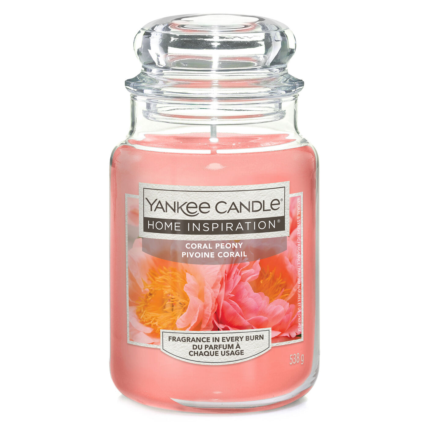 Buy Yankee Candle Home Inspiration Coral Peony Large Jar for GBP 14.00