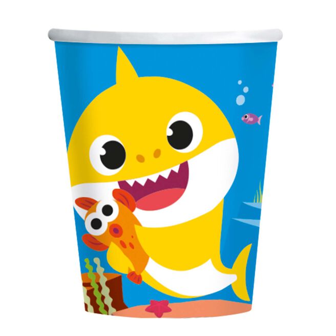 Baby Shark Party Cups - Pack of 8