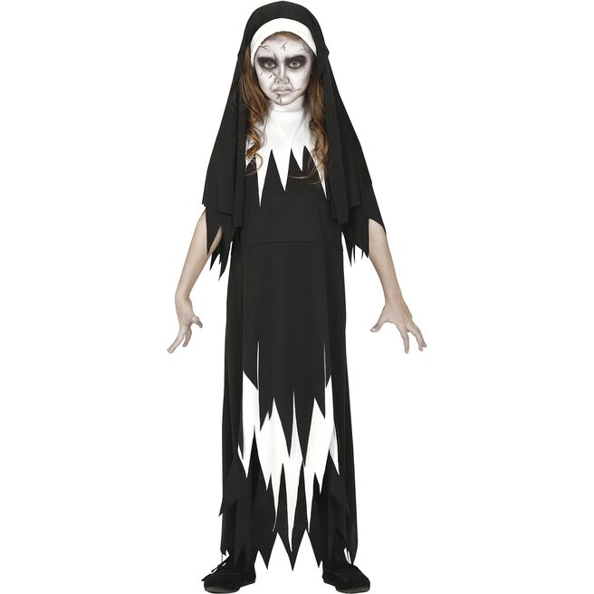 Nun Children's Fancy Dress Costume