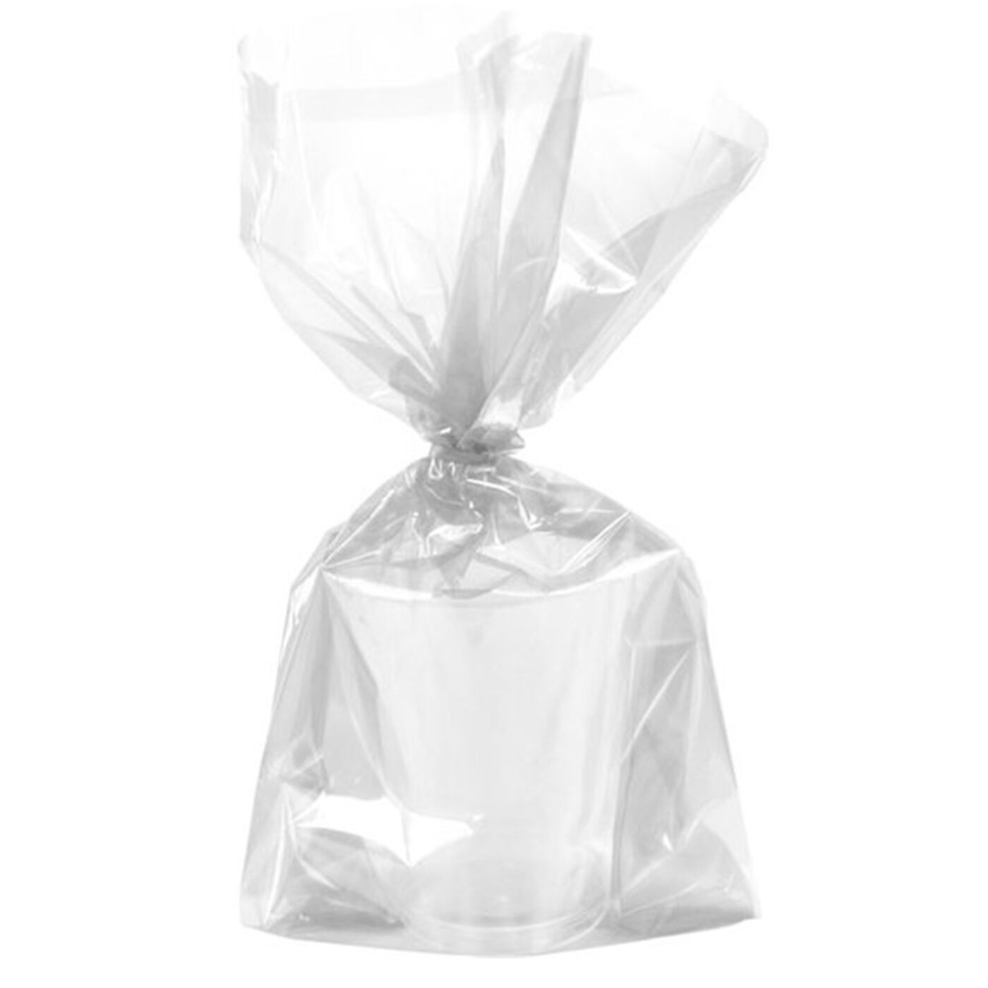 Unique Plastic Cellophane Bags, Clear - 30 count