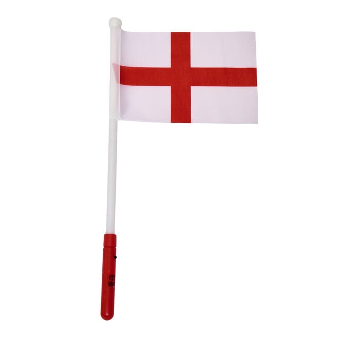 Light-Up England Waving Flag