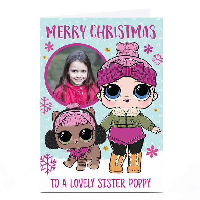 Photo L.O.L. Surprise! Christmas Card - Sister