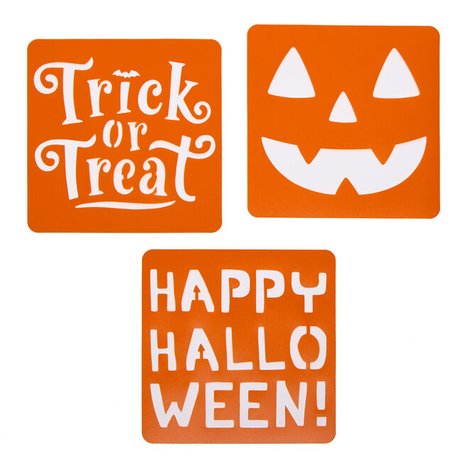Pumpkin Stencils - Pack of 3
