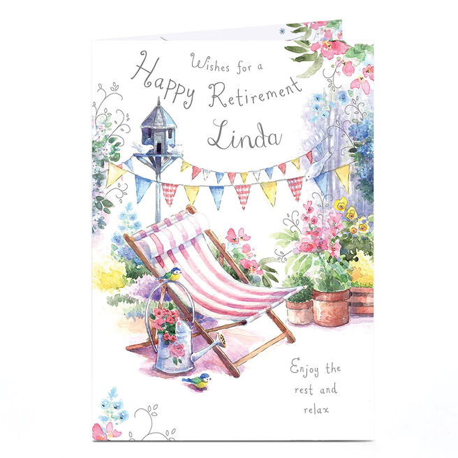 Personalised Retirement Card - Enjoy The Rest
