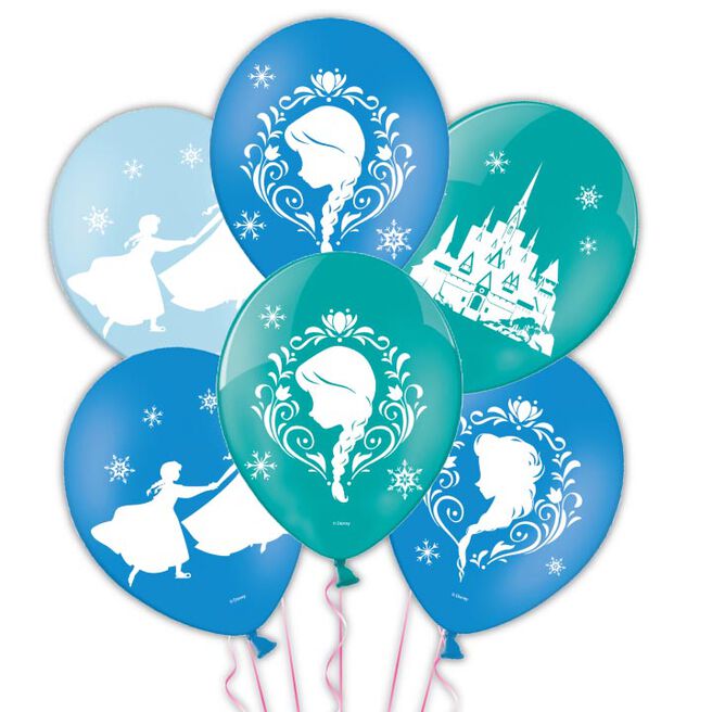 Disney's Frozen Latex Balloons - Pack of 6
