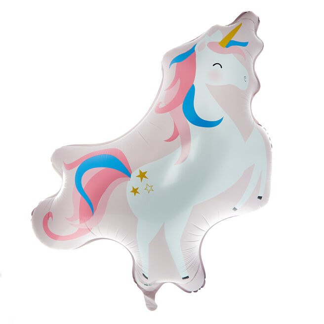 39-Inch Full Unicorn Foil Helium Balloon 