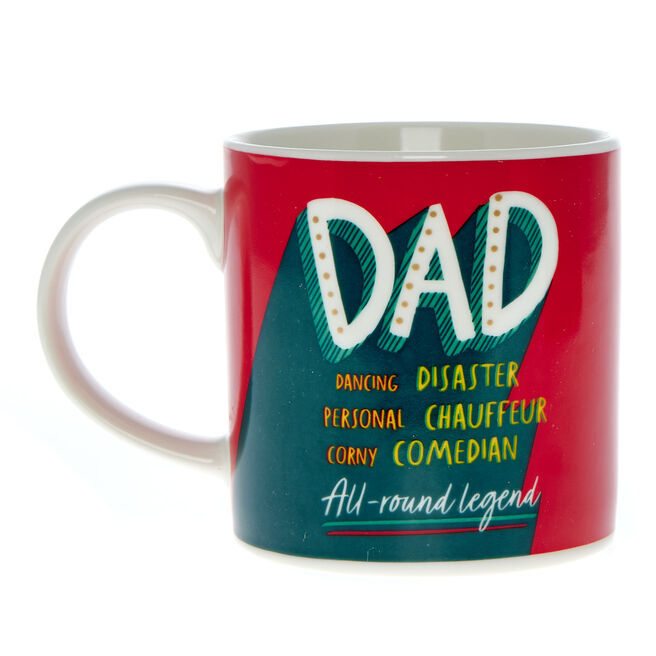 Dad All Round Legend Mug