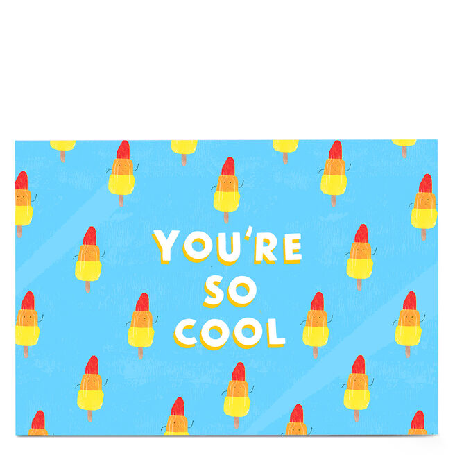 Personalised Phoebe Munger Card - You're So Cool