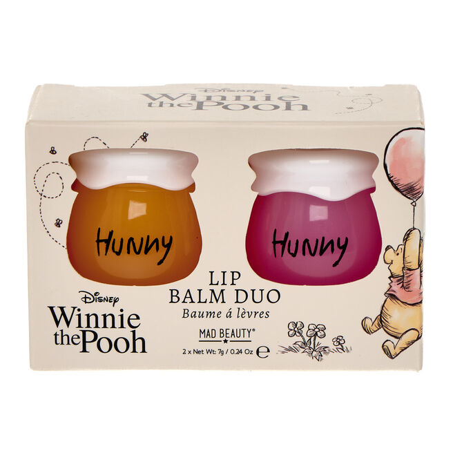 Mad Beauty Disney Winnie The Pooh Lip Balm Duo