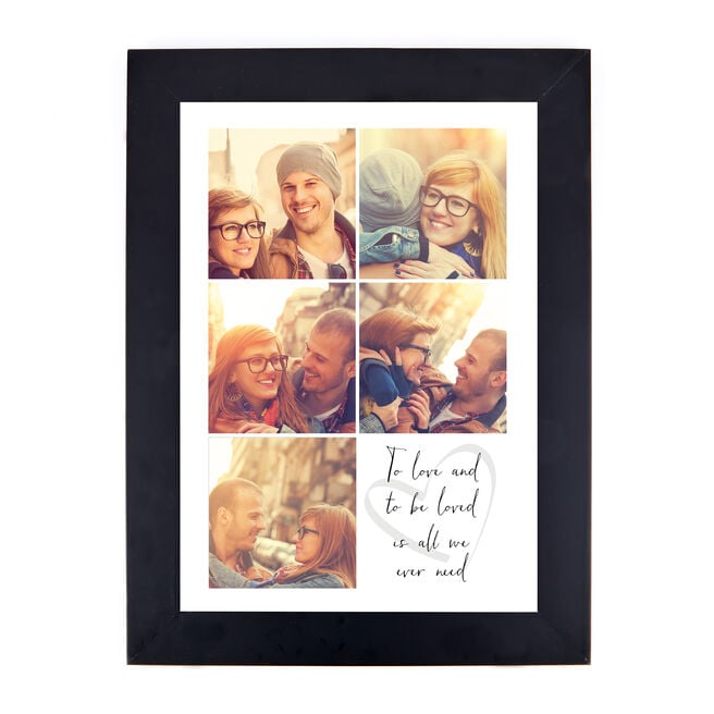 Personalised Photo Print - To Love and To Be Loved