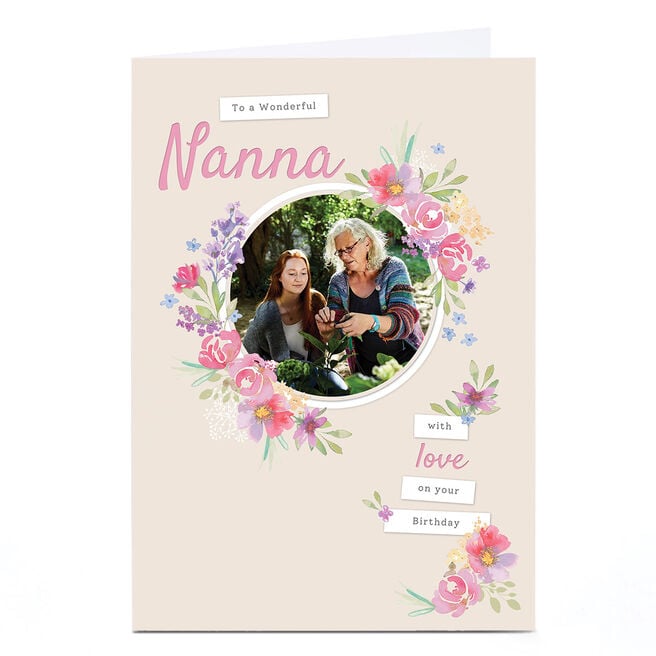 Photo Kerry Spurling Birthday Card - Nanna
