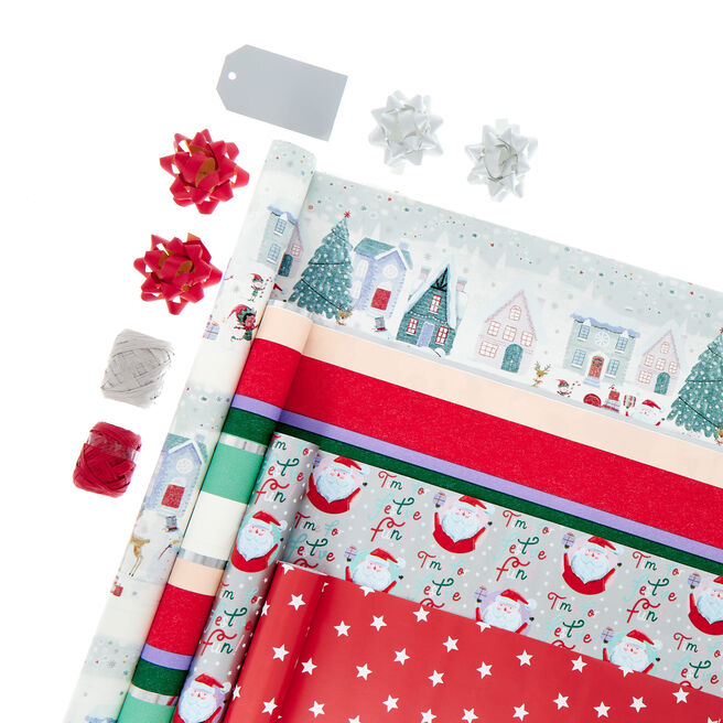 Festive Fun Christmas Gift Wrap Pack