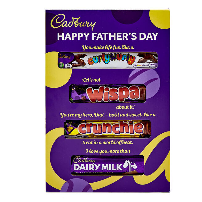 Cadbury Best Dad Chocolate Poem Card