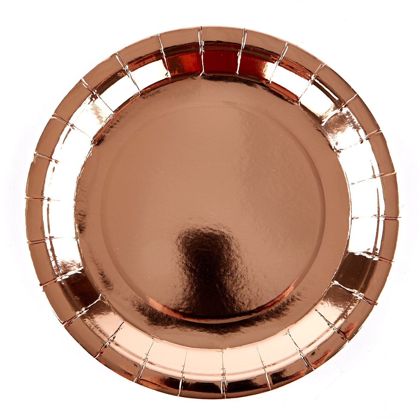 Buy Rose Gold Party Tableware & Decorations Bundle 16 Guests for GBP