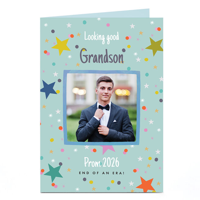 Photo Prom Card - End of An Era Stars, Grandson 