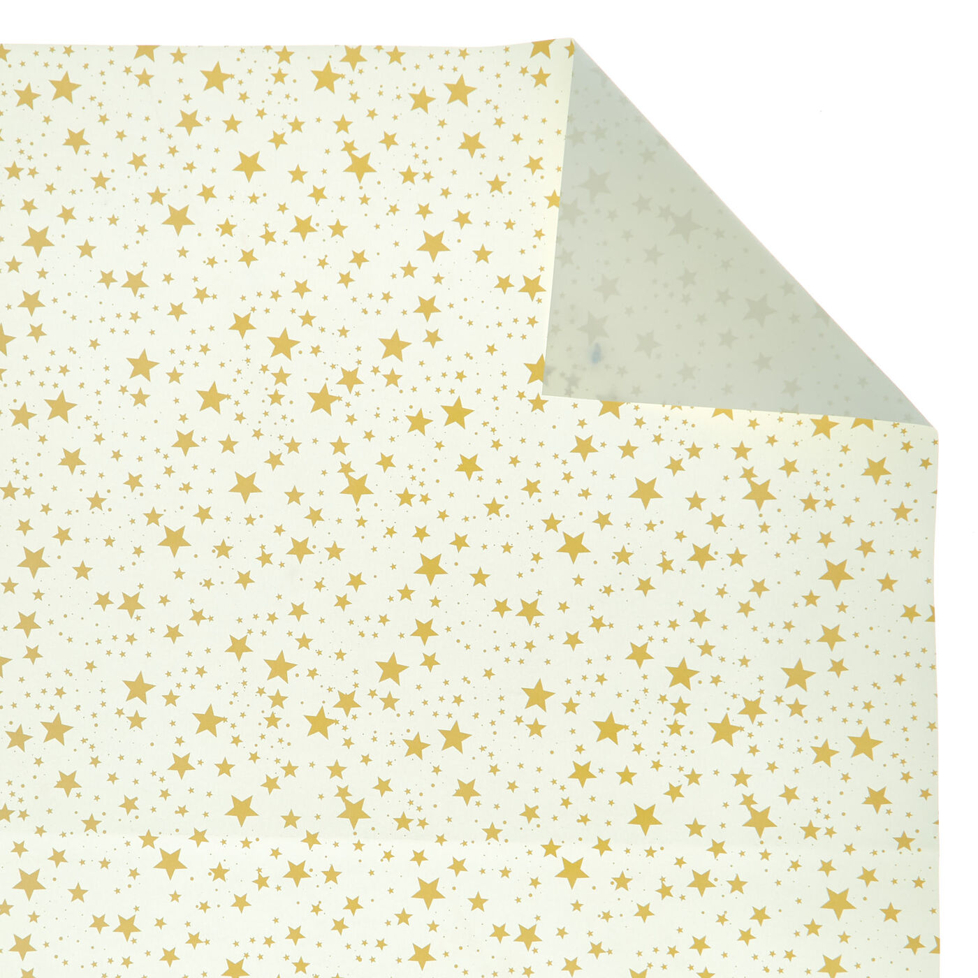 Yellow Gingham & Stars Tissue Paper