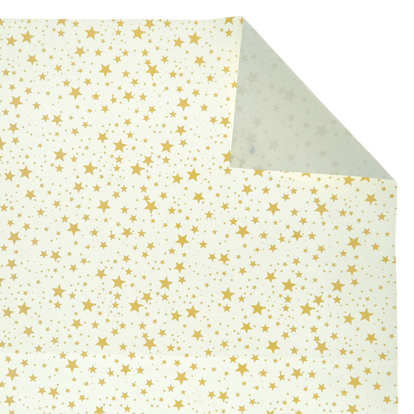 Buy Gold Stars Christmas Wrapping Paper 10 Sheets for GBP 3.99 Card