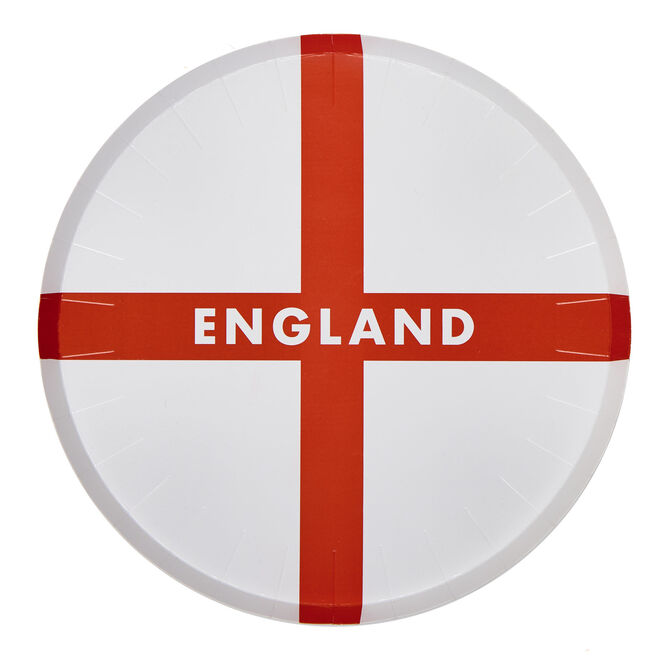 England Paper Plates - Pack of 8