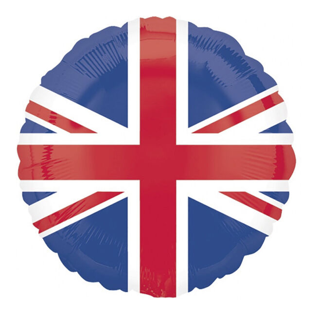 Union Jack 18-Inch Foil Helium Balloon