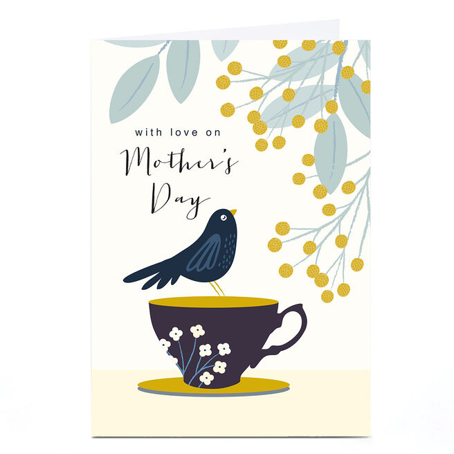 Personalised Klara Hawkins Mother's Day Card - With Love