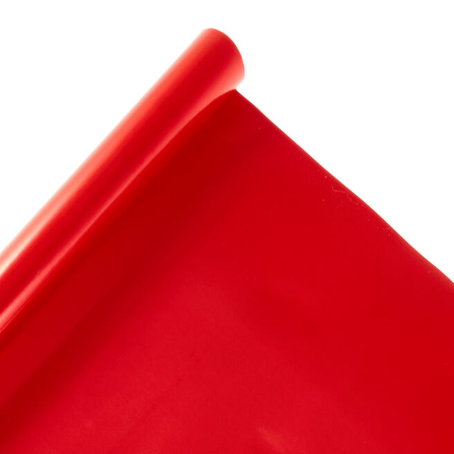 Red Foil Wrapping Paper - 3 Metres 