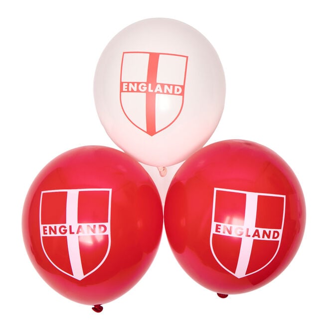 England Latex Balloons - Pack of 12