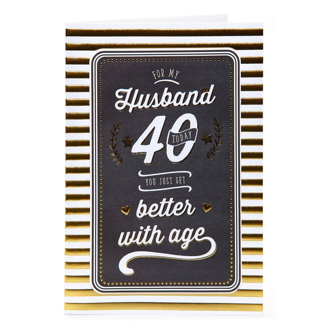 40th Birthday Cards, Personalised Funny 40th Birthday ...