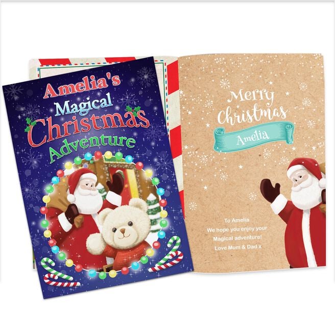 Personalised Magical Christmas Adventure Story Book,  Personalised Magical Christmas Adventure Story Book