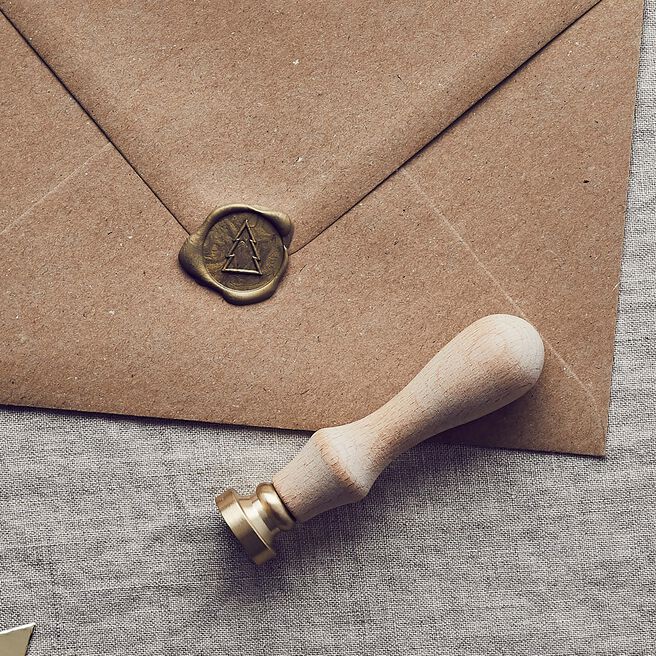 Christmas Tree Wax Seal Stamp